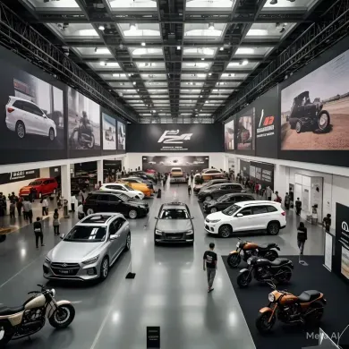 Fasilitas Modern di Pameran Mobil Jakarta 2025